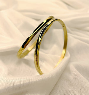 SSL cuff - Aliya 18K gold plated